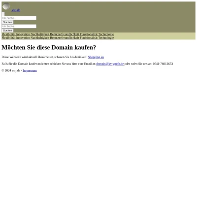 Screenshot vstj.de