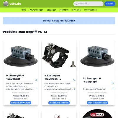 Screenshot vsts.de