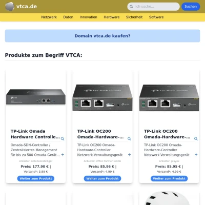 Screenshot vtca.de