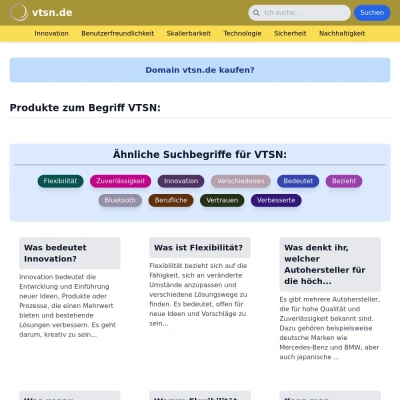 Screenshot vtsn.de