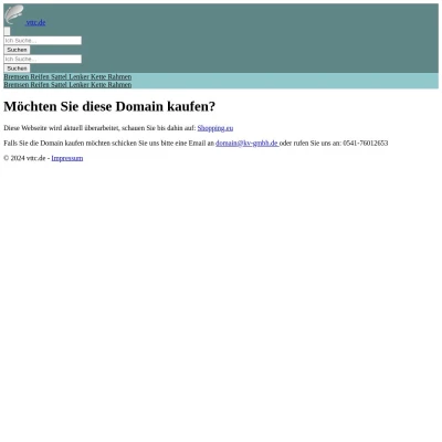 Screenshot vttc.de