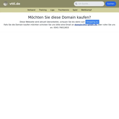 Screenshot vttl.de