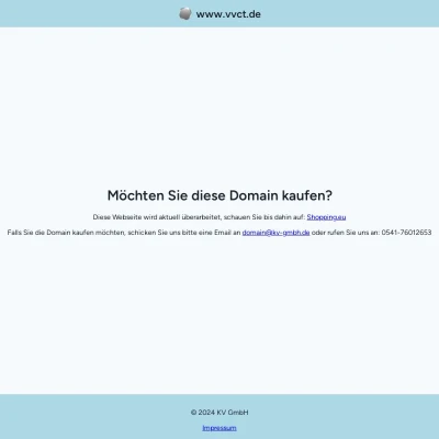 Screenshot vvct.de