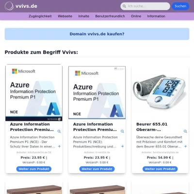 Screenshot vvivs.de