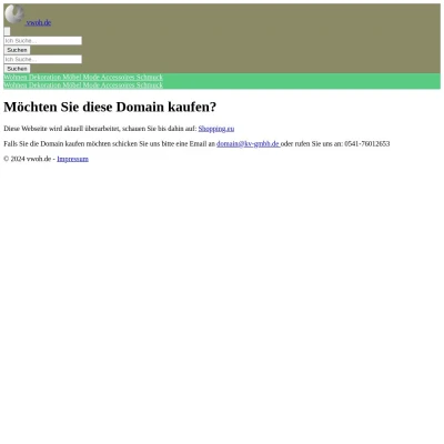 Screenshot vwoh.de