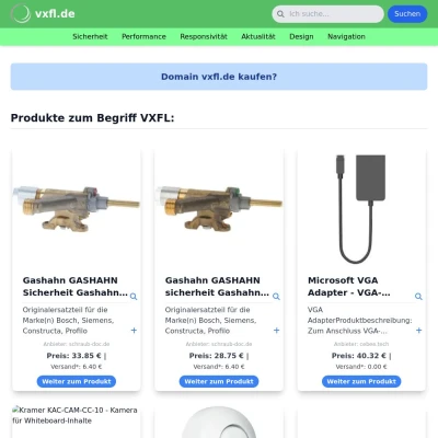 Screenshot vxfl.de