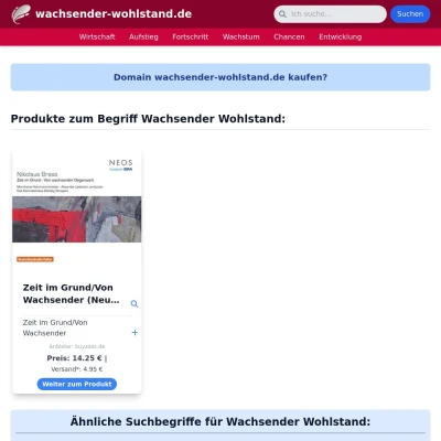 Screenshot wachsender-wohlstand.de