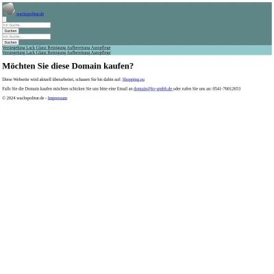 Screenshot wachspolitur.de