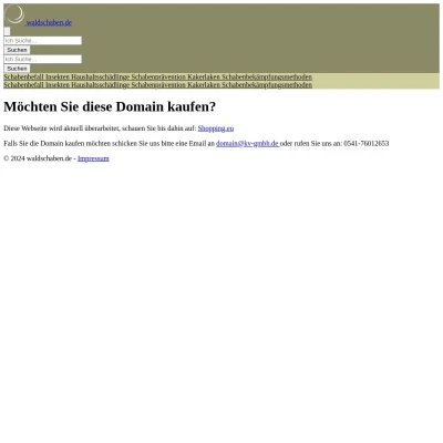 Screenshot waldschaben.de