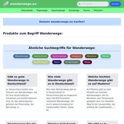 Screenshot wanderwege.eu