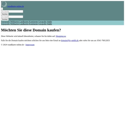 Screenshot wandkarte-online.de