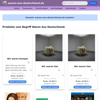 Screenshot waren-aus-deutschland.de