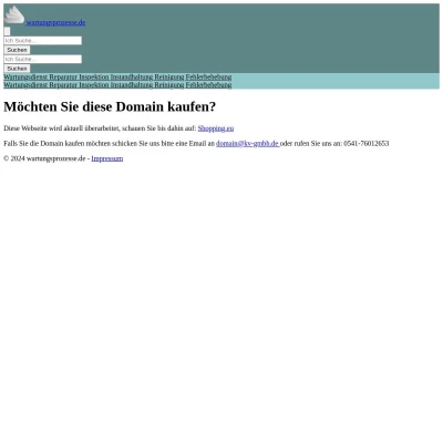 Screenshot wartungsprozesse.de