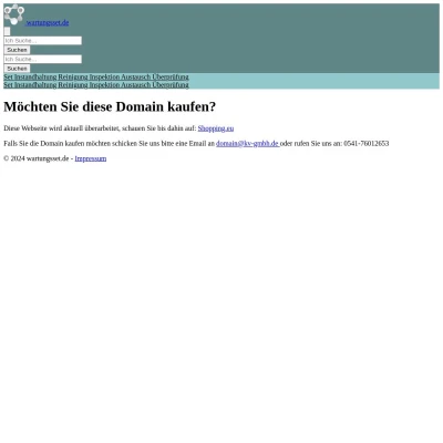 Screenshot wartungsset.de