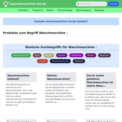 Screenshot waschmaschine-24.de