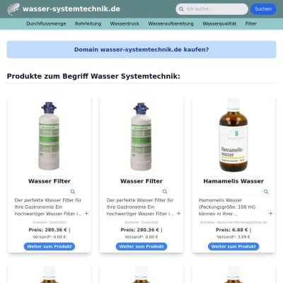 Screenshot wasser-systemtechnik.de