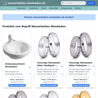 Screenshot wasserbetten-wiesbaden.de