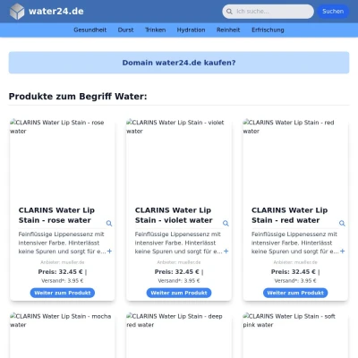 Screenshot water24.de