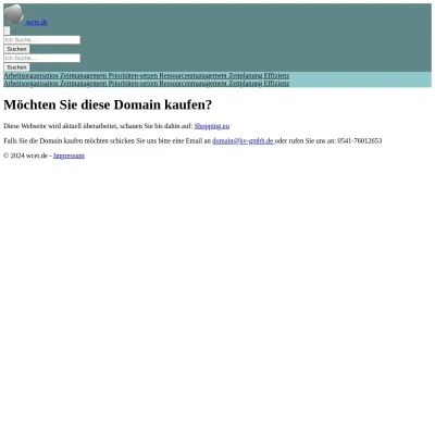 Screenshot wcet.de