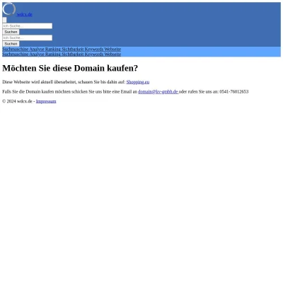 Screenshot wdcx.de