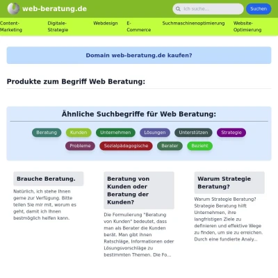 Screenshot web-beratung.de