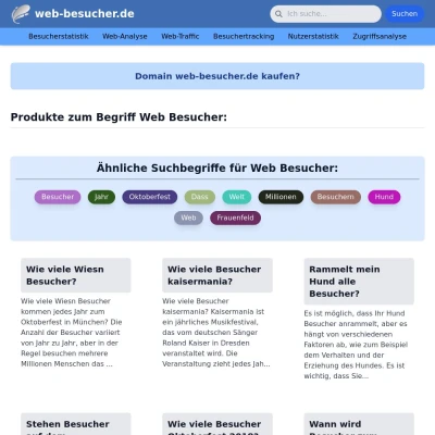 Screenshot web-besucher.de