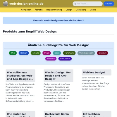 Screenshot web-design-online.de