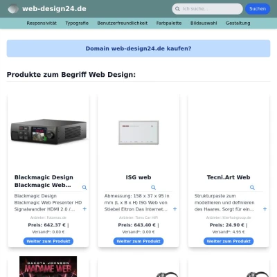 Screenshot web-design24.de