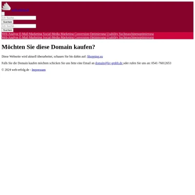 Screenshot web-erfolg.de