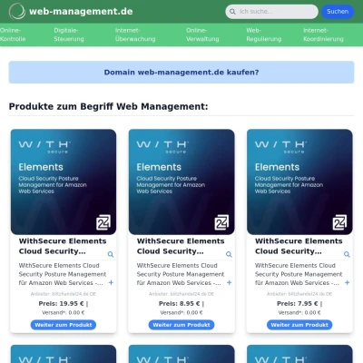 Screenshot web-management.de