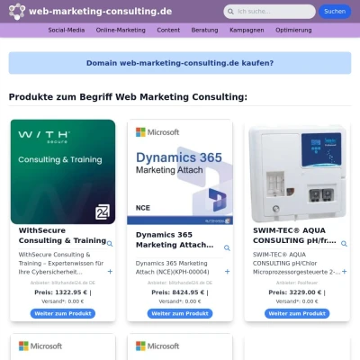 Screenshot web-marketing-consulting.de