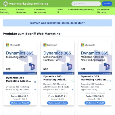 Screenshot web-marketing-online.de