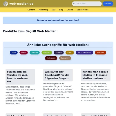 Screenshot web-medien.de