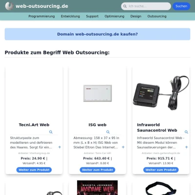 Screenshot web-outsourcing.de