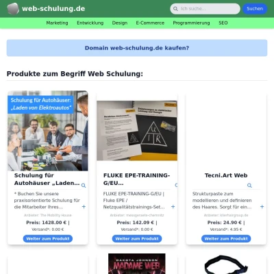 Screenshot web-schulung.de