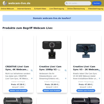 Screenshot webcam-live.de