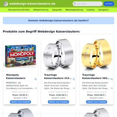 Screenshot webdesign-kaiserslautern.de