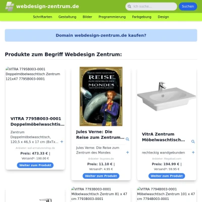 Screenshot webdesign-zentrum.de