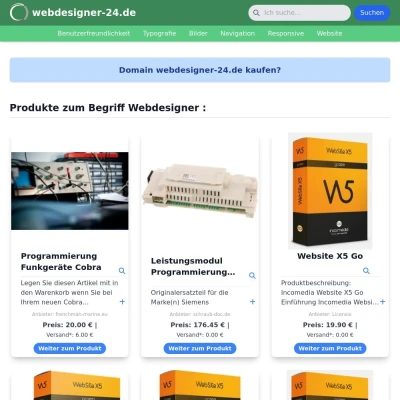 Screenshot webdesigner-24.de