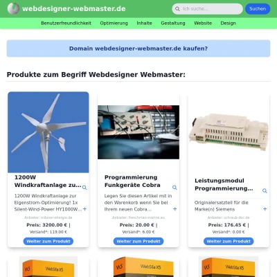 Screenshot webdesigner-webmaster.de