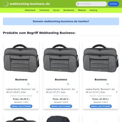 Screenshot webhosting-business.de