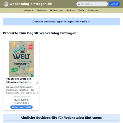 Screenshot webkatalog-eintragen.de