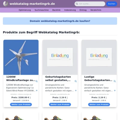 Screenshot webkatalog-marketingrb.de