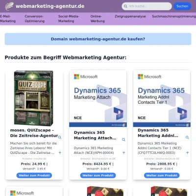 Screenshot webmarketing-agentur.de