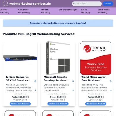 Screenshot webmarketing-services.de