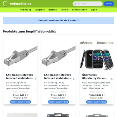 Screenshot webmobils.de