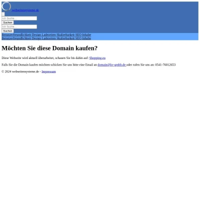 Screenshot webseitensysteme.de