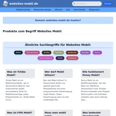 Screenshot websites-mobil.de