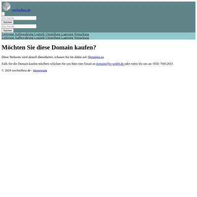 Screenshot wechselbox.de