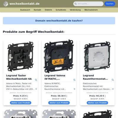 Screenshot wechselkontakt.de